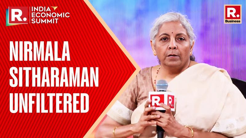 Nirmala Sitharaman at India Economic Summit 2024