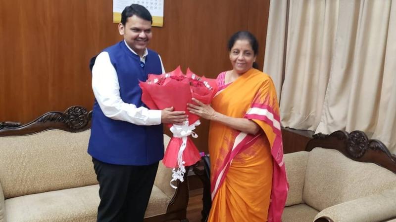 nirmala sitharaman-devendra fadnavis