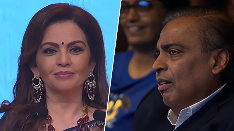 Nita Ambani and Mukesh Ambani