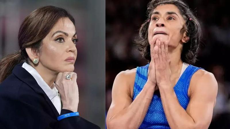 nita ambani on vinesh phogat disqualification