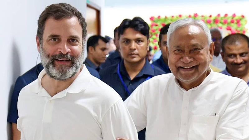 Nitish Kumar-Rahul Gandhi