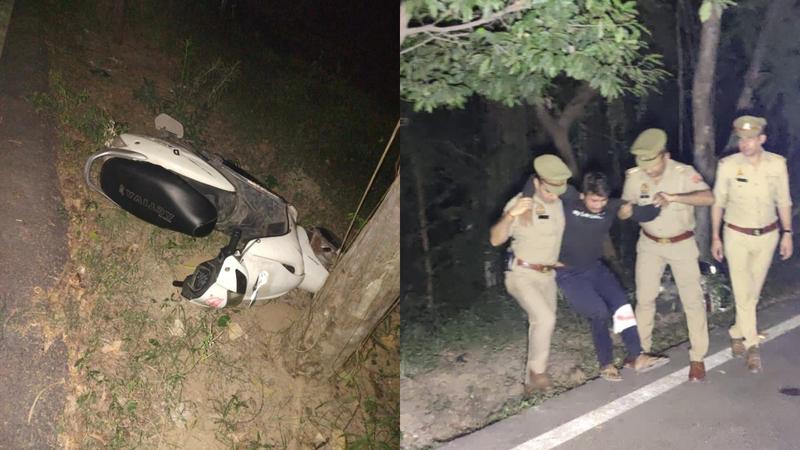 Noida Police Catches Three Individuals in High Speed Chase 