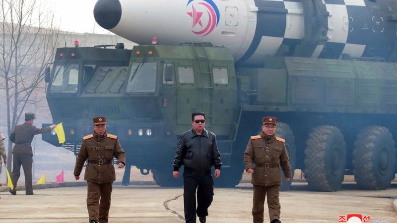 North Korea launches a suspected new long-range missile designed to strike US