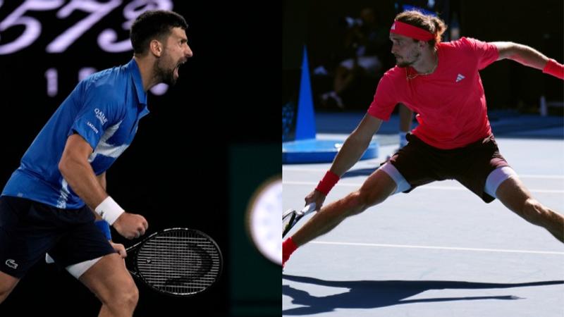 Novak Djokovic, Alexander Zverev