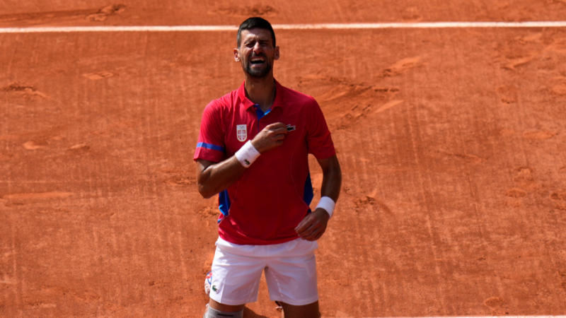 Novak Djokovic in tears after Paris Olympics triumph