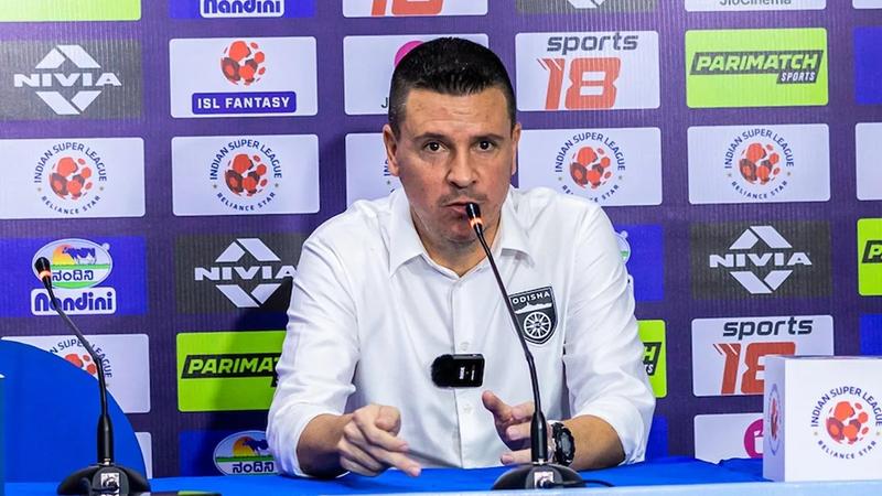  Odisha FC's Head Coach Sergio Lobera