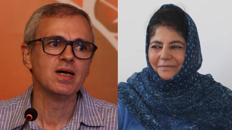 Omar Abdullah and Mehbooba Mufti