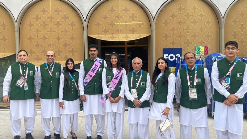 only seven athletes from pakistan compete in paris olympics 2024