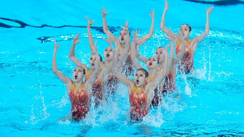 Paris Olympics artistic swimming