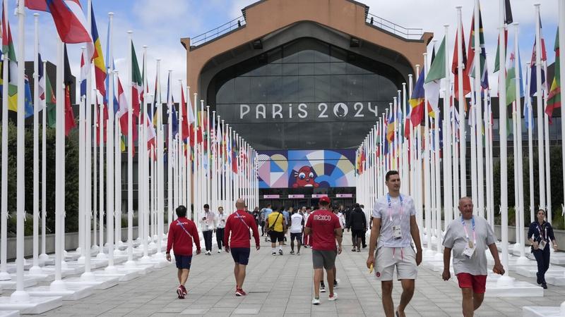 Paris Olympics dining hall