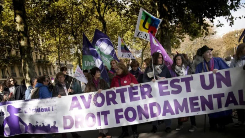 Paris Protests for Abortion