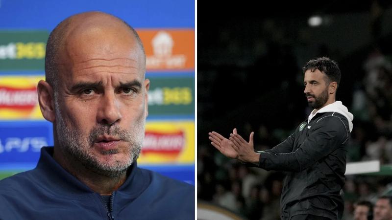 Pep Guardiola on Ruben Amorim joining Manchester United