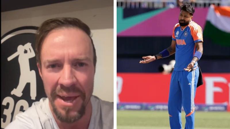 Hardik Pandya and AB de Villiers