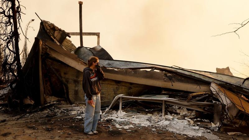 Photos capture how wildfires are ravaging through Southern California 3 days after igniting