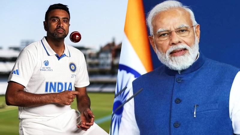 PM Modi emotional letter to ravichandran ashwin on retirement 