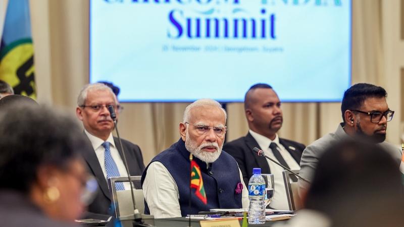 PM Modi in Guyana 