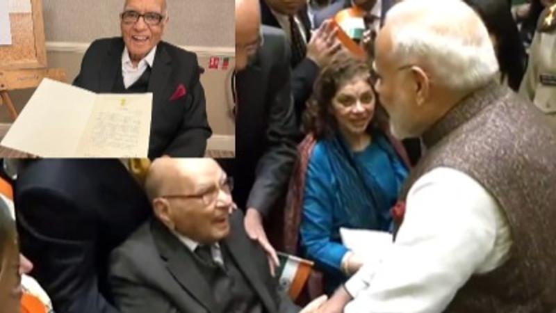 PM Modi Kept His Promise, Meets 101-Year-Old IFS Officer in Kuwait