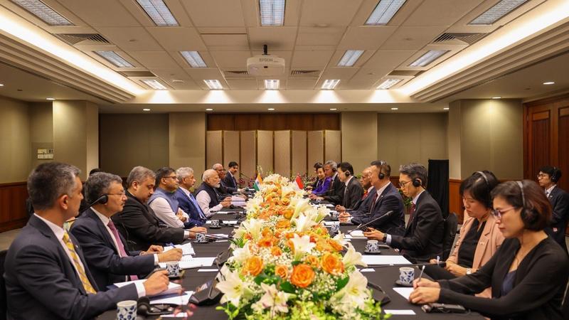 PM Modi, Lawrence Wong, Singapore 