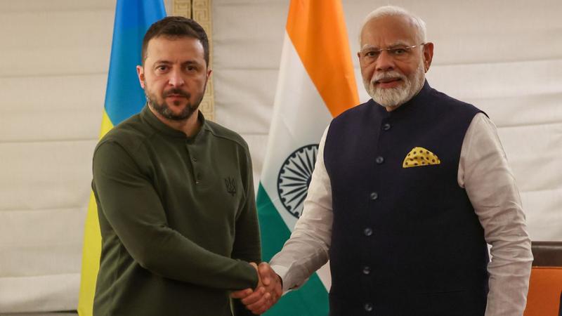 PM Modi met Zelensky