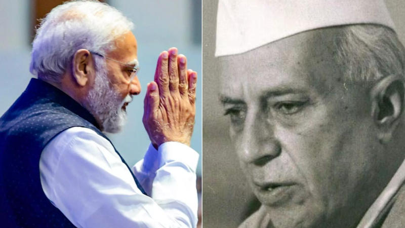 PM Modi Pays Homage to Jawaharlal Nehru