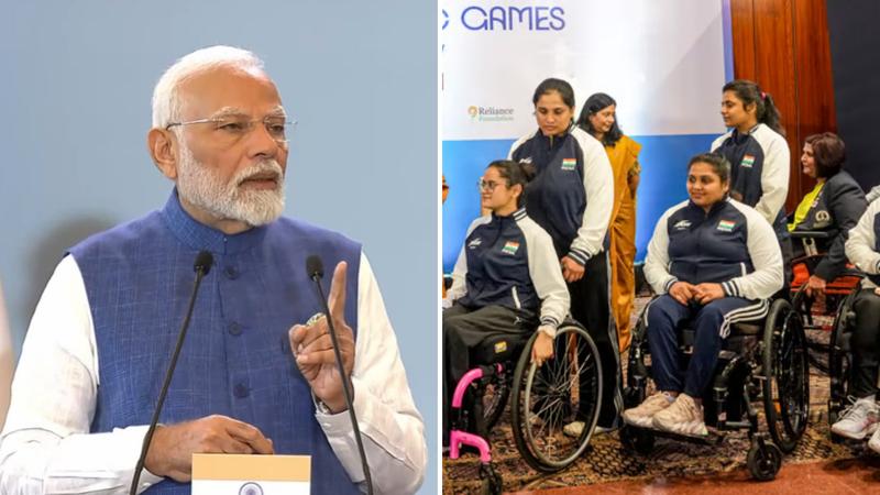 PM Modi's message to India's Paralympics contingent