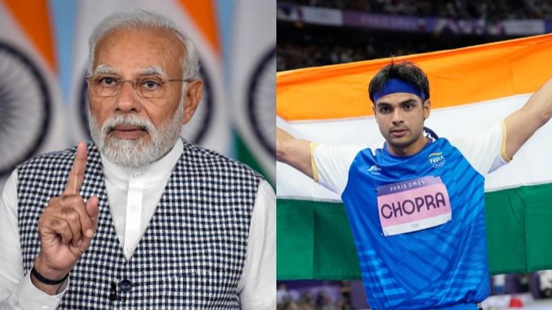 PM Modi Speaks to Neeraj Chopra