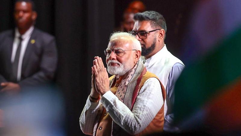 pm narendra modi guyana visit