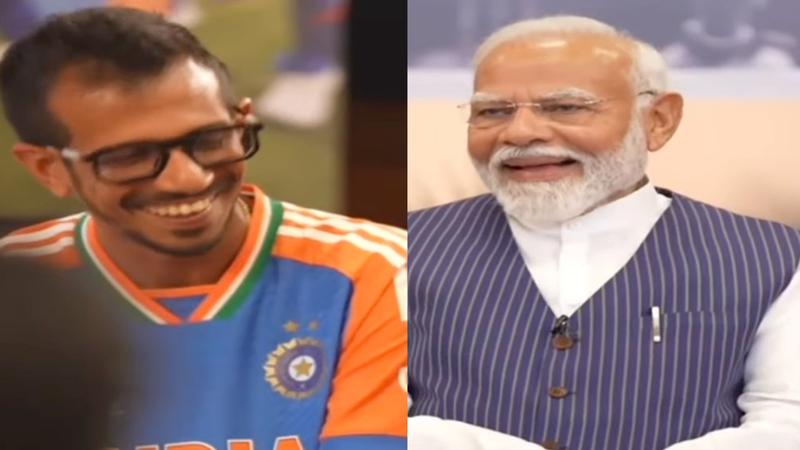 PM Modi roasts Yuzvendra Chahal