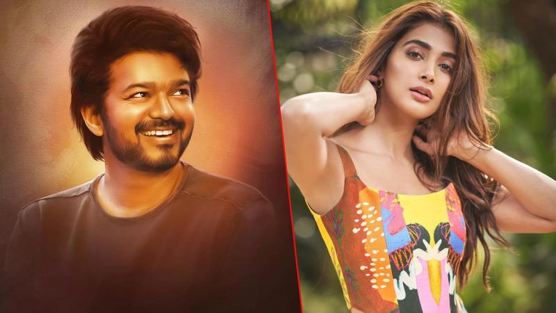 Pooja Hegde And Thalapathy