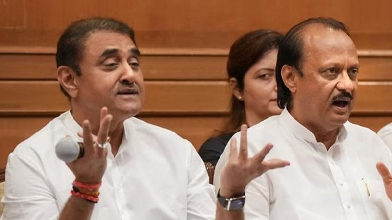 Praful Patel and Ajit Pawar