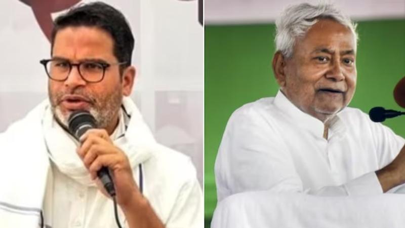 Prashant Kishor and Bihar CM Nitish Kumar