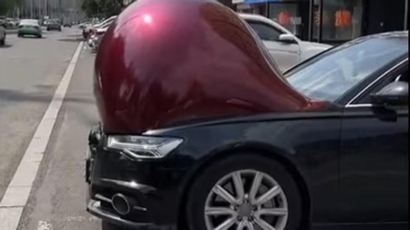 pregnant car in China