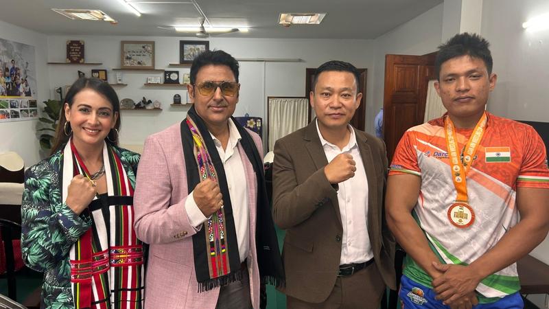 Pro Panja League and Hon’ble Sports Minister of Mizoram Lalnghinglova Hmar announce Mizoram Mega Matches in December