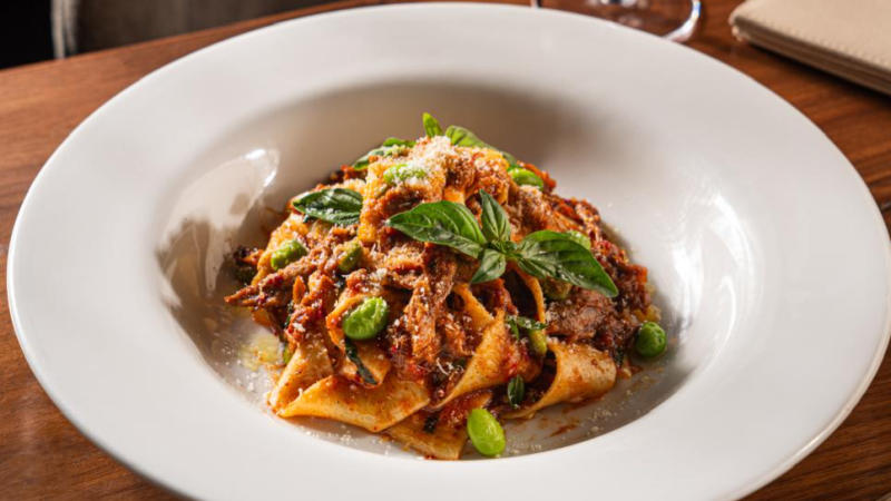 Pulled Lamb Pappardelle Pasta