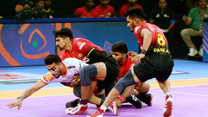 Puneri Paltan Put in a Superb All-Round Performance, Win Big Against Bengaluru Bulls