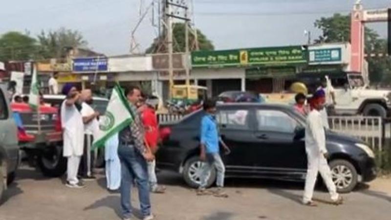 Punjab: Farmers Block Highway in Phagwara to Protest 'Tardy' Paddy Procurement