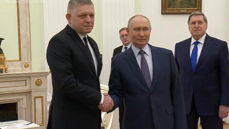 Putin meets Slovak PM