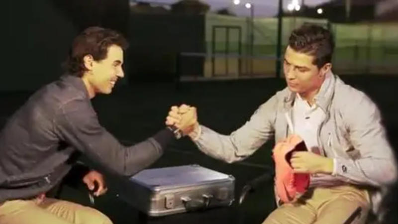 Rafael Nadal and Cristiano Ronaldo