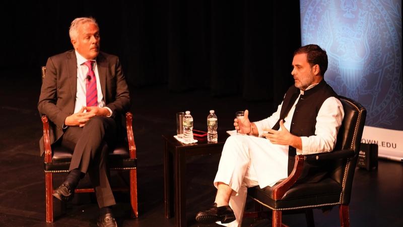 Rahul Gandhi in United States 