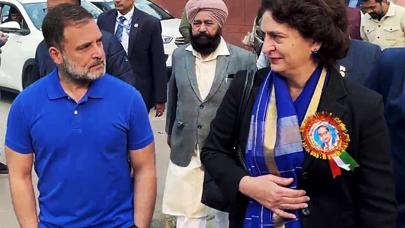 Rahul Gandhi, Priyanka Gandhi 