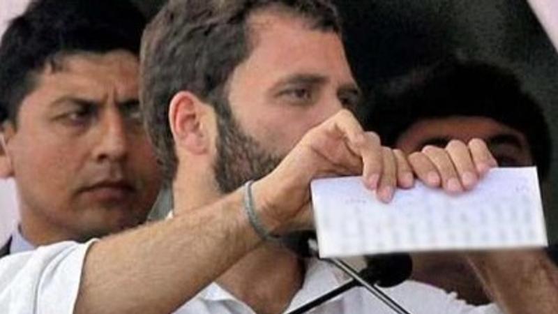 Rahul Gandhi shocked India by publicly tearing up a controversial ordinance supported by Manmohan Singh's government in 2013