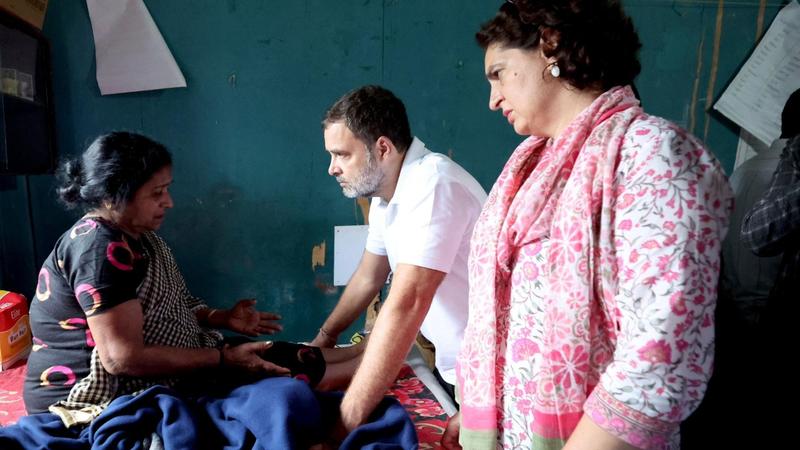 Rahul-Priyanka in Wayanad