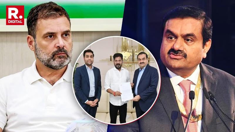 Rahul's Hollow Demand Against Adani Puts Revanth in Fix