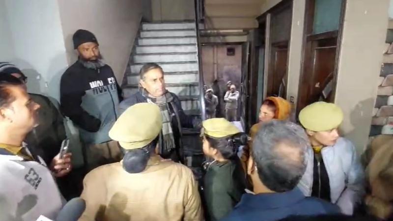 raid at barq residence sambhal