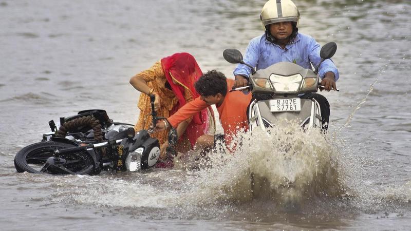 rajasthan rainfall