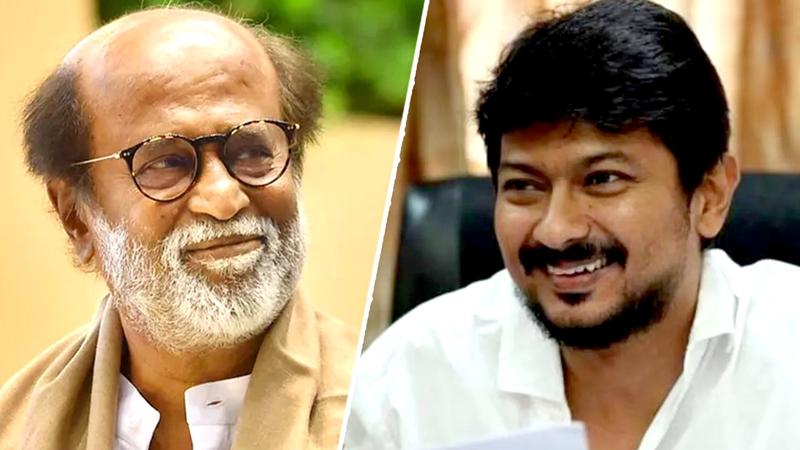 Rajinikanth was asked a political question about Udayanidhi Stalin at Chennai airport