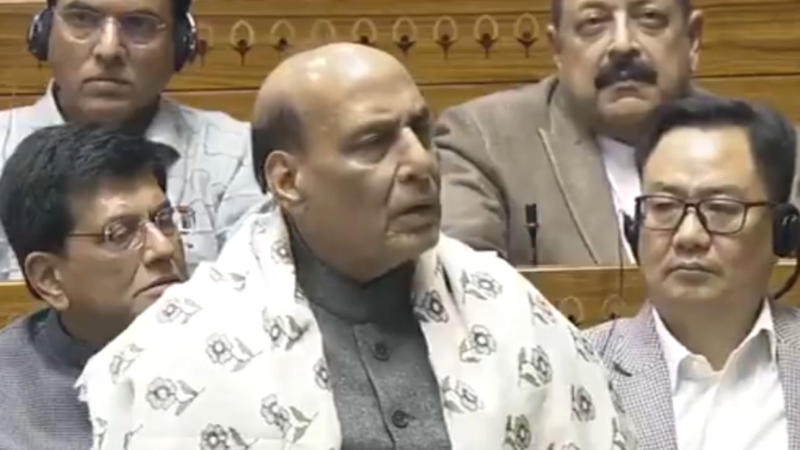 Rajnath Singh in Constitution Debate