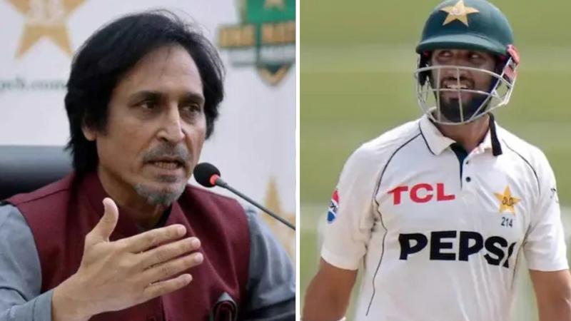 Ramiz Raja and Shan Masood