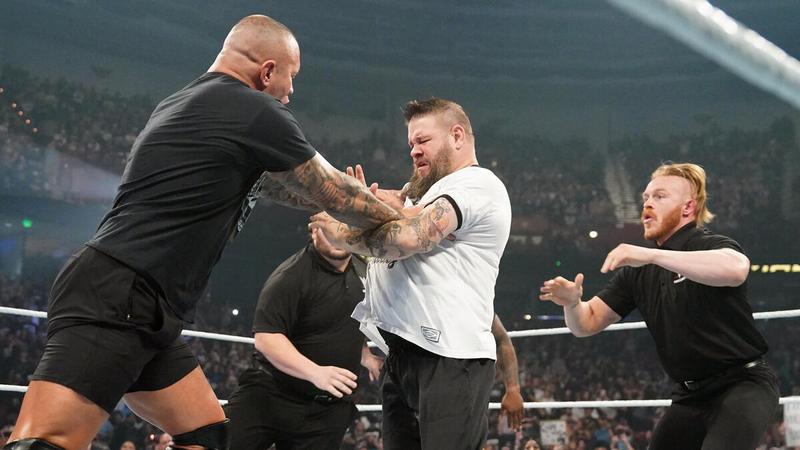 Randy Orton and Kevin Owens 