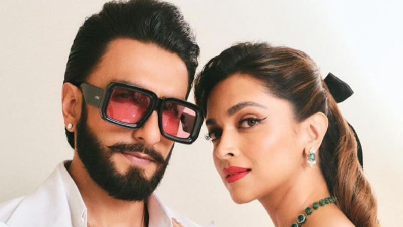 Ranveer Singh and Deepika Padukone 